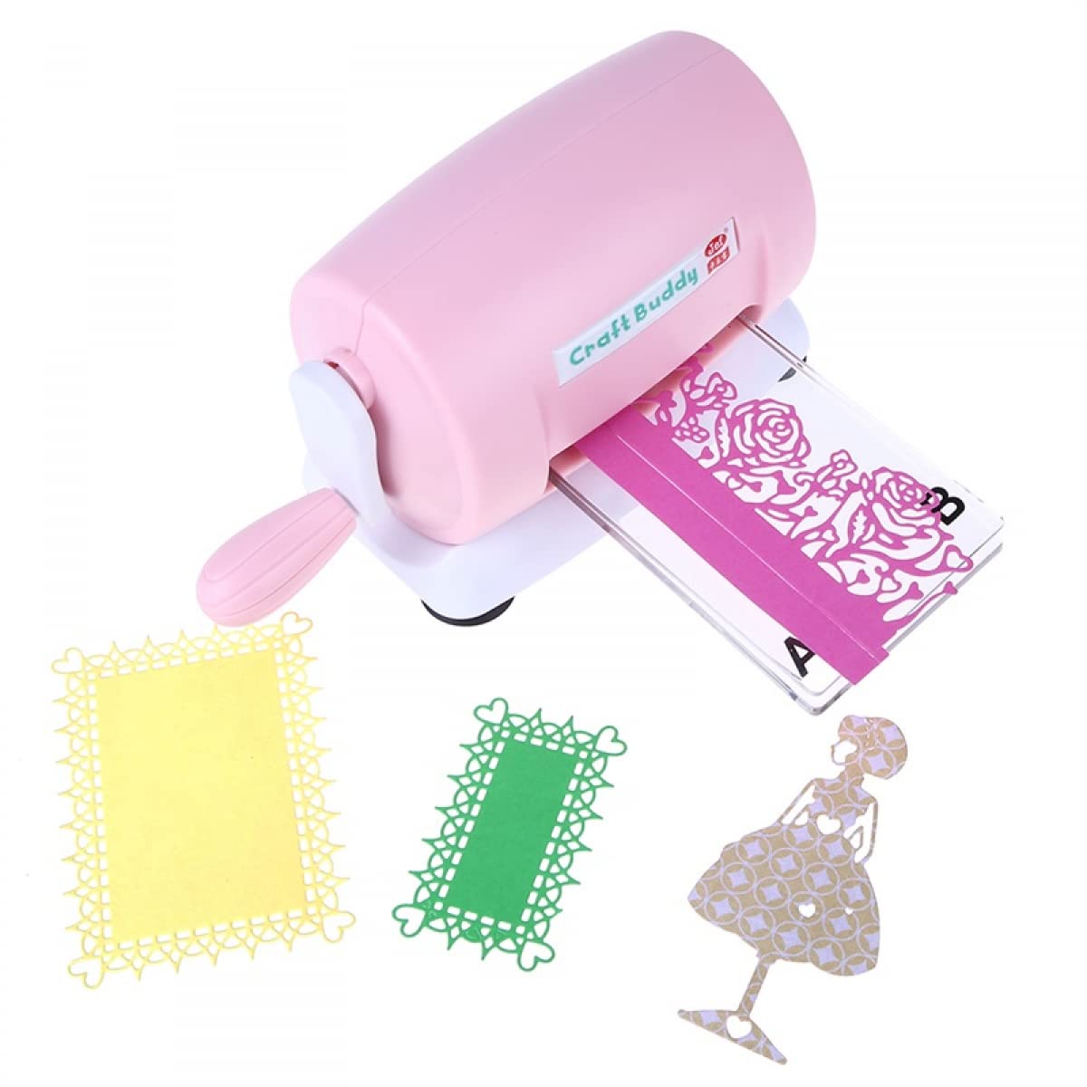 OTCRAFT Die Cutting & Embossing Machine for DIY,Hand Embossing Machine for DIY Die Cutting Embossing Paper Card Craft Scrapbooking Dies Cutter Photo Album Decorative Craft Scrapbooking Supplies