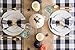 DII Buffalo Check Collection, Classic Farmhouse Tablecloth, Tablecloth, 60x84, Black & White