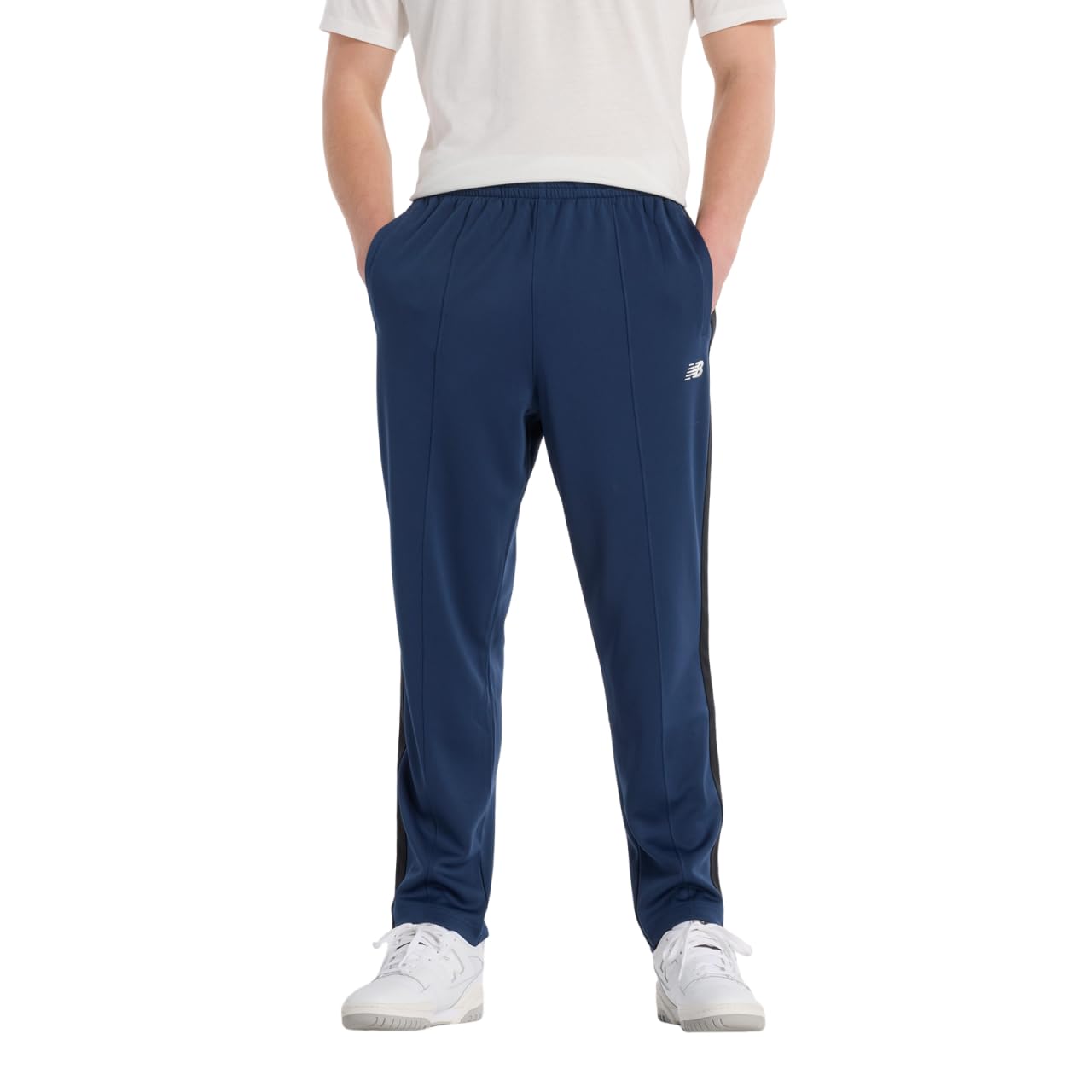 new balance(ニューバランス) 大谷選手着用モデル メンズ ニットトラックパンツ(ストレート) (AMP51203) ジャージ トレーニング ランニング 吸水速乾 トレーニングウェア