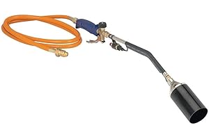 SHOPPINGONBED SoB Push Button Igniter Propane Torch Wand Ice Snow Melter Weed Burner Roofing Heavy Duty Weed Burner