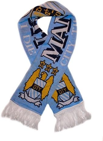 Manchester City FC | Soccer Fan Scarf | Premium Acrylic Knit
