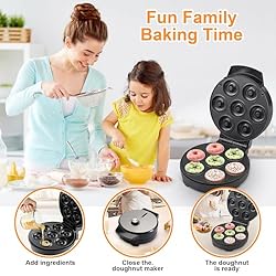 Mini Donut Maker - Donut Maker Machine for Home