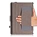 MoKo Case Fit iPad Air 2 - Genuine Leather Slim-Fit Multi-angle Folio Cover Case Fit Apple iPad Air 2 9.7