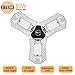 80W Garage Light, 3000K Warm White Deformable Lamp,80W 8000 LM Basement Light,Shop Lights for Garage,Overhead Garage Light,Led Garage Ceiling Lights（80W Warm Light）