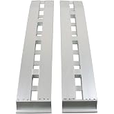 Silscvtt 2 Pcs 60 Inch x 12 Inch Aluminum Trailer Ramps | 6000 Lbs Capacity with Beavertail Hook End