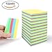 Innospo Sticky Notes 3x3 inches, 12 Pads, 100 Sheets/Pad, 1200 sheets, Spring Colors Self-Stick Notes for Home, Office (Green, Pink, Blue, Yellow in One Pad)