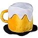 Tigerdoe Beer Hats - 2 Pack - Party Hats for Adults - Beer Mug Hat - Beer Bottle Hat - Couples Costumes