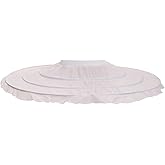 GRACEART Victorian Dress Pannier Hoop Skirt Bustle Cage Skirt (Z-Flat crinoline)