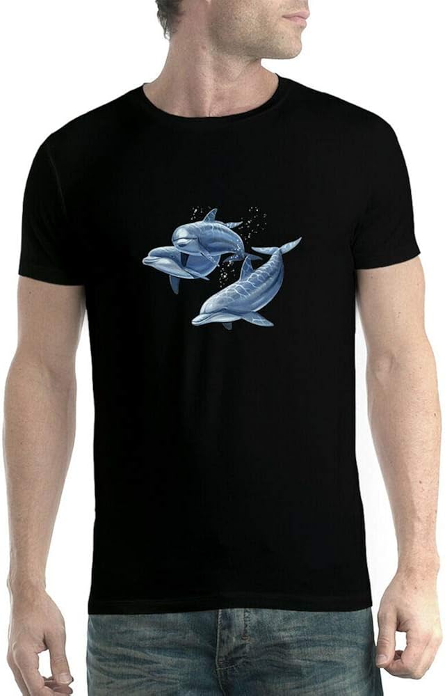 dolphins graphic tee