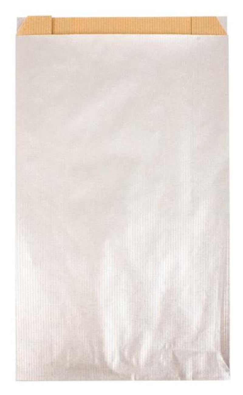 APLI 102060 APLI 102060 250 Envelopes Kraft Gift Bags – 12 cm x 4 cm x 21 cm, Silver