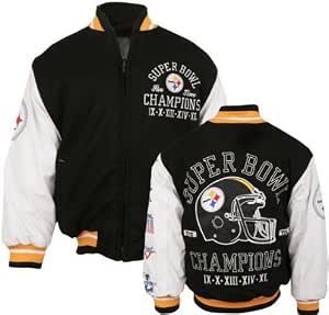 Amazon.com : Pittsburgh Steelers Youth Championship Jacket 
