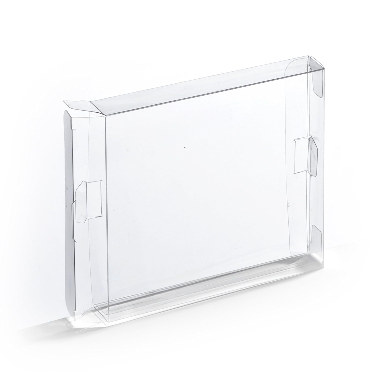 Link-e : Pack of 10 Plastic Protective Cases Compatible with Sony PS Vita Console Game Box (Playstation Vita), Transparent/Green, Label