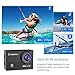 Crosstour 4K Action Camera 16MP WiFi Underwater Cam 30M Waterproof Case Sports Camera with Remote Control 2 Batteries and 19 Mounting Accessories (4K)