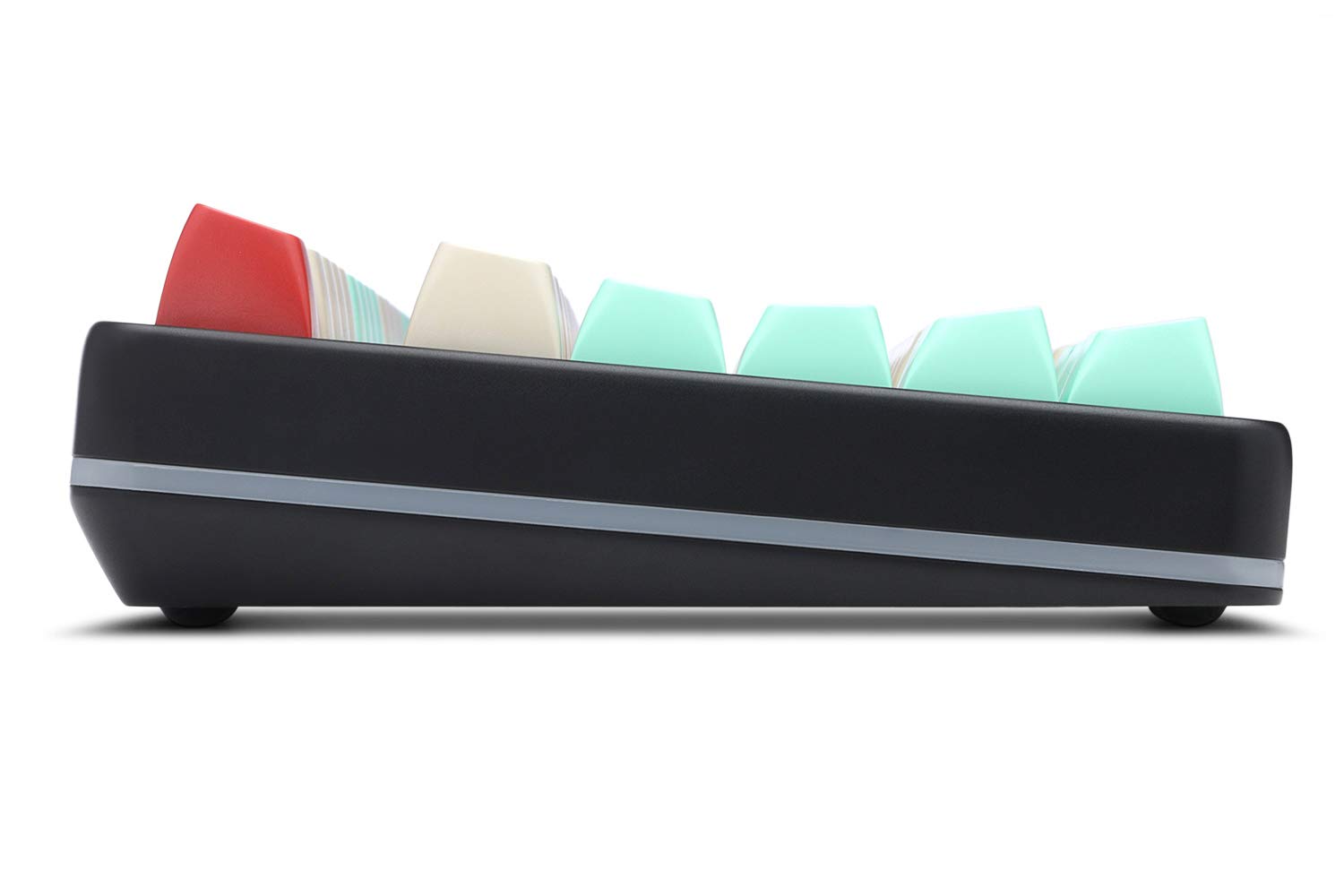 DROP MT3 Jukebox Keycap Set, ABS Hi-Profile Keycaps, Doubleshot Legends, MX Style Covers Fullsize, Tenkeyless, Winkeyless, 60%, 65%, and 75% Keyboards (Base Kit)