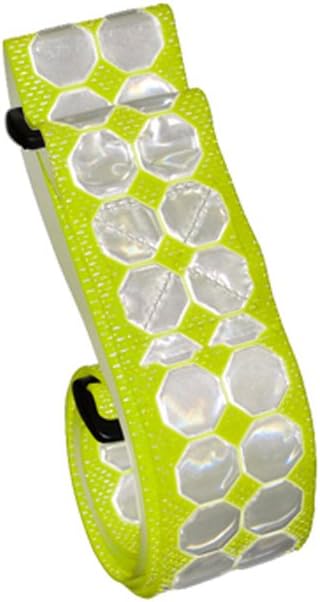 Cyalume 9-3012509Y Cyflect PT Belt with Velcro Swatch, 1 Patch, 5.5' Length x 2" Width, Yellow