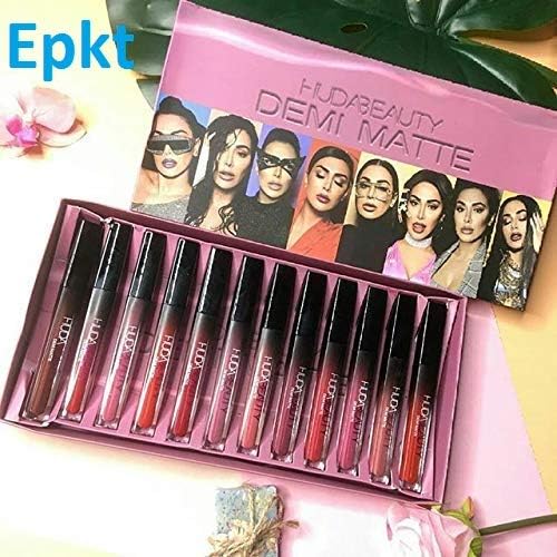huda beauty demi matte lipstick set price