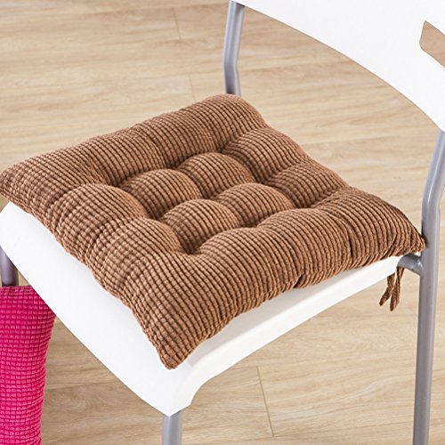 LivebyCare 1 PCS MultiSize Stuffed Chair Cushion with Ties Filled Seat