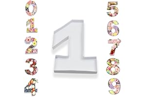 MANOCZY 10”Cardboard Number Mache Chocolate Covered Strawberries Fillable Sweets Candy Container Box (White, 1)