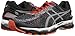 ASICS Men's Gel Kayano 22 Lite Show Running Shoe, Carbon/Silver/Cherry Tomato, 11 M US