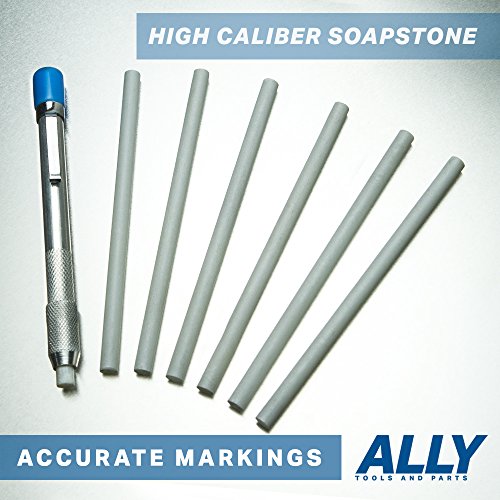 Ally Tools Round Soapstone Holder With Four Refills For Welding And Welders (780456896920)