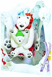 Santoro Interactive 3D Swing Greeting Card, Polar