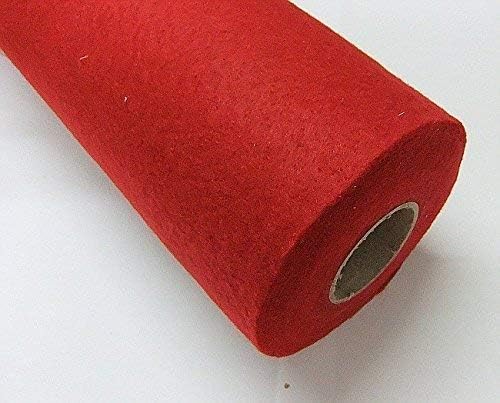 Playbox 0.45 x 5m/ 160g Acrylic Felt in Roll (Red)