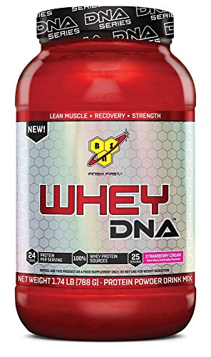 BSN WHEY DNA, Strawberry Cream, 1.74lb (25 servings)