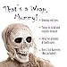 Halloween Haunters Animated Skeleton Mummy with Moving Arms Groundbreaker Graveyard Prop Decoration - 2/3 Life-Size, Speaks Talks, Flashing Red LED Eyes - Haunted House Tombstone Grave Crawl, Entryway