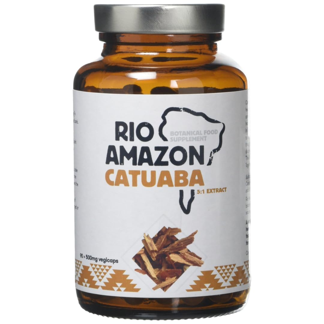 Rio Amazon Catuaba 5:1 Extract 500mg 90 vcaps