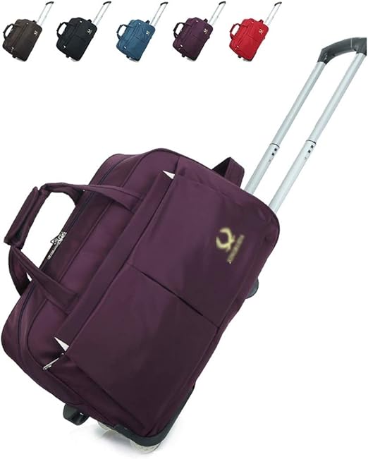 rolling duffle bag suitcase