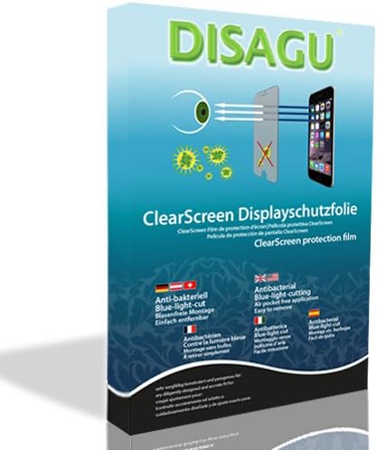 2 x DISAGU ClearScreen screen protection film for Nokia 5800 XpressMusic antibacterial, BlueLight filter protective film