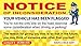 Funny Parking Ticket Prank - Notice of Inconsideration Joke Business Card Gag - Bad Parking Cards