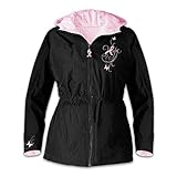 The Bradford Exchange Breast Cancer Support Women's Jacket: Ribbons Of Hope Large Black
