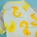Fitwarm Duck Dog Pajamas, Cute Dog Clothes for Small Dogs Boy Girl, Pet Onesie Clothing, 100% Breathable Cotton, Yellow, Large