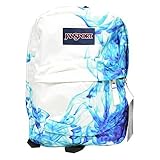 JanSport Superbreak Girly School Backpack B1020: Multi Blue Drip Dye