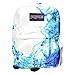 JanSport Superbreak Girly School Backpack B1020: Multi Blue Drip Dye