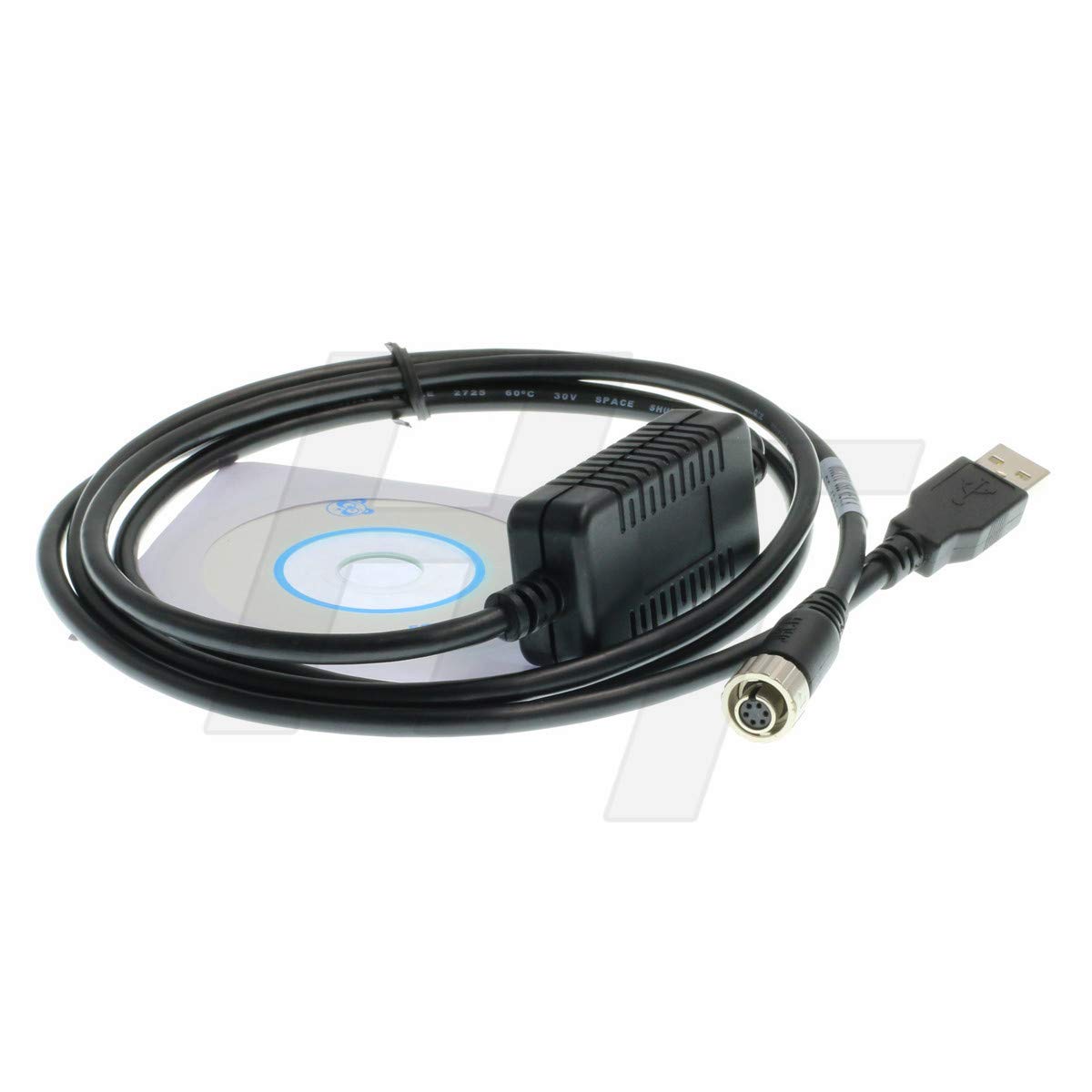 HangTon Connect DOC210 5.9ft Black 6 Pin Female USB 3.0 Data Download Cable for Topcon ES/OS/PS & Sokkia SX/CX/DX Total Station