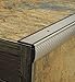 M-D Building Products 43880 1-1/8 in. X 1-1/8 in. X 72 in. Pewter Aluminum Stair Edging w/Screw Nails