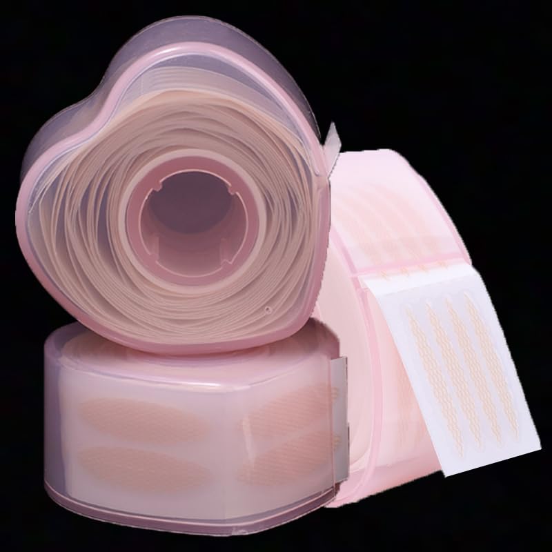 Photo 1 of 1 Roll Double Eyelid Tape Invisible Transparent Skin Self-Adhesive Lace Mesh Eyes Stickers Makeup Tools,Style 2