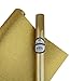 Best Creation Glitter Gift Wrap, 30 x 36-Inch, Gold