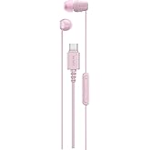 Sony IER-EX15C USB-C Plug, Wired in-Ear Headphones for iPhone and Android Phones, with Built-in Multi-Function Button, Volume