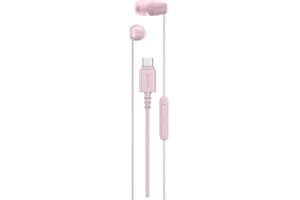 Sony IER-EX15C USB-C Plug, Wired in-Ear Headphones for iPhone and Android Phones, with Built-in Multi-Function Button, Volume