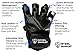 Steel Sweat Workout Gloves - Best for Weightlifting Gym Fitness Training and Crossfit – Made for Men and Women who Love Lifting Weights and Exercise - Leather SCARR Black XL