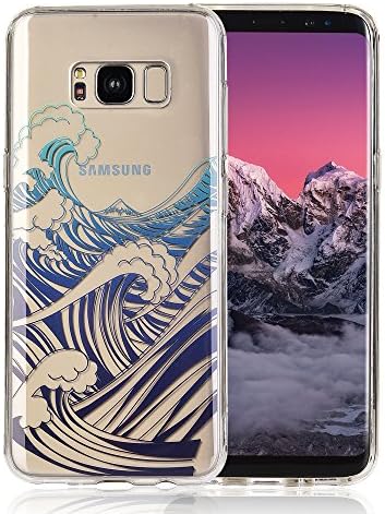 Galaxy S8 Case,COSANO Premium Quality,Ultra-Thin Slim Fit Shockproof Marble Pattern Anti-Scratch Dust-Proof Protective Case Cover for Samsung Galaxy S8 (Wavez S8)