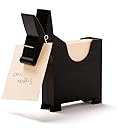 Monkey Business Morris the Donkey - Desktop Note Pad, Note Dispenser and Pen Holder, for Memo, Notes, Bock of 140 Blanks, Black/Red/White. By