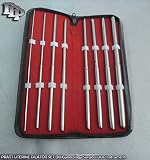 Pratt Uterine Dilator Set 8 Pcs Straight Ob/gynecology Ddp Instruments