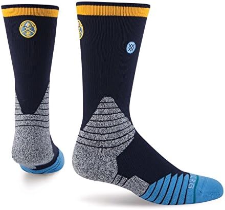 Stance official On-Court NBA Fusion 559 Denver Nuggets, Navy, XL