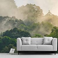 Wall Mural Landscape of Forest Removable Self-Adhesive Wallpaper Wall Decoration for Bedroom Living Room - 66x96 inches