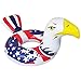 Inflatable American Bald Eagle Pool Inflatable – Premium Patriotic Inner Tube Rafts Pool Floats & Pool Toys