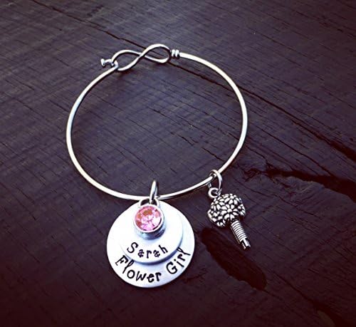 Flower Girl Bracelet | Flower Girl Jewelry | Will You Be My Flower Girl | Flower Girl Proposal | Wedding Gift For Flower Girl | Proposal Gift